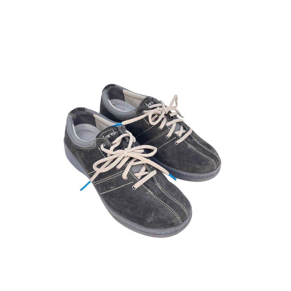 Dansko BRANDI Gray Suede Casual Shoes Sneakers EU 39 US Womens Size 9